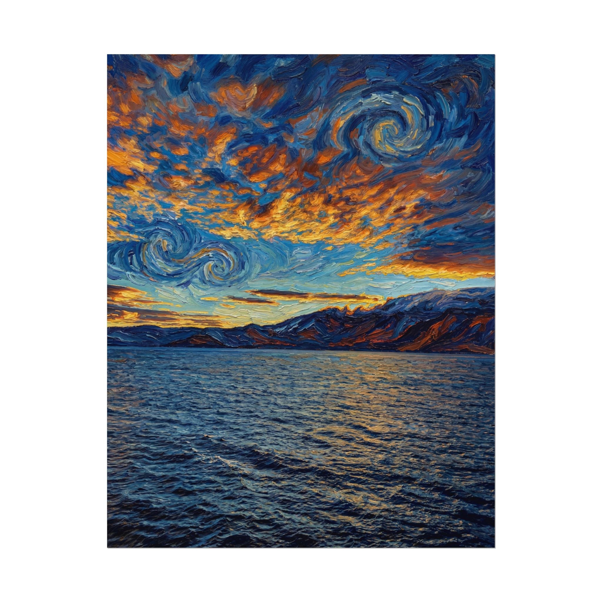 "El Lago Que No Se Olvida" Lago de Coatepeque Sunset — Print Only