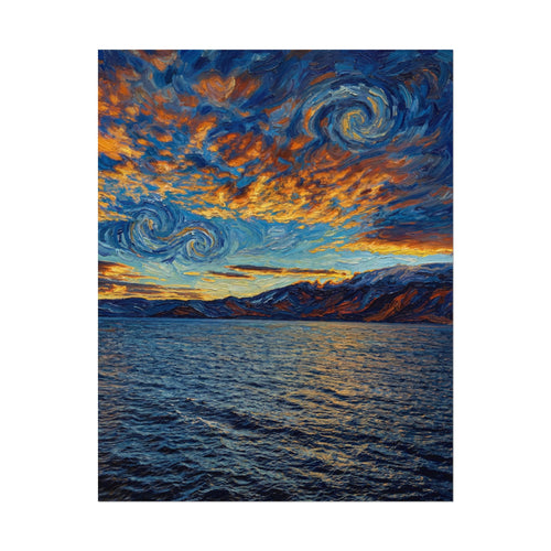 "El Lago Que No Se Olvida" Lago de Coatepeque Sunset — Print Only