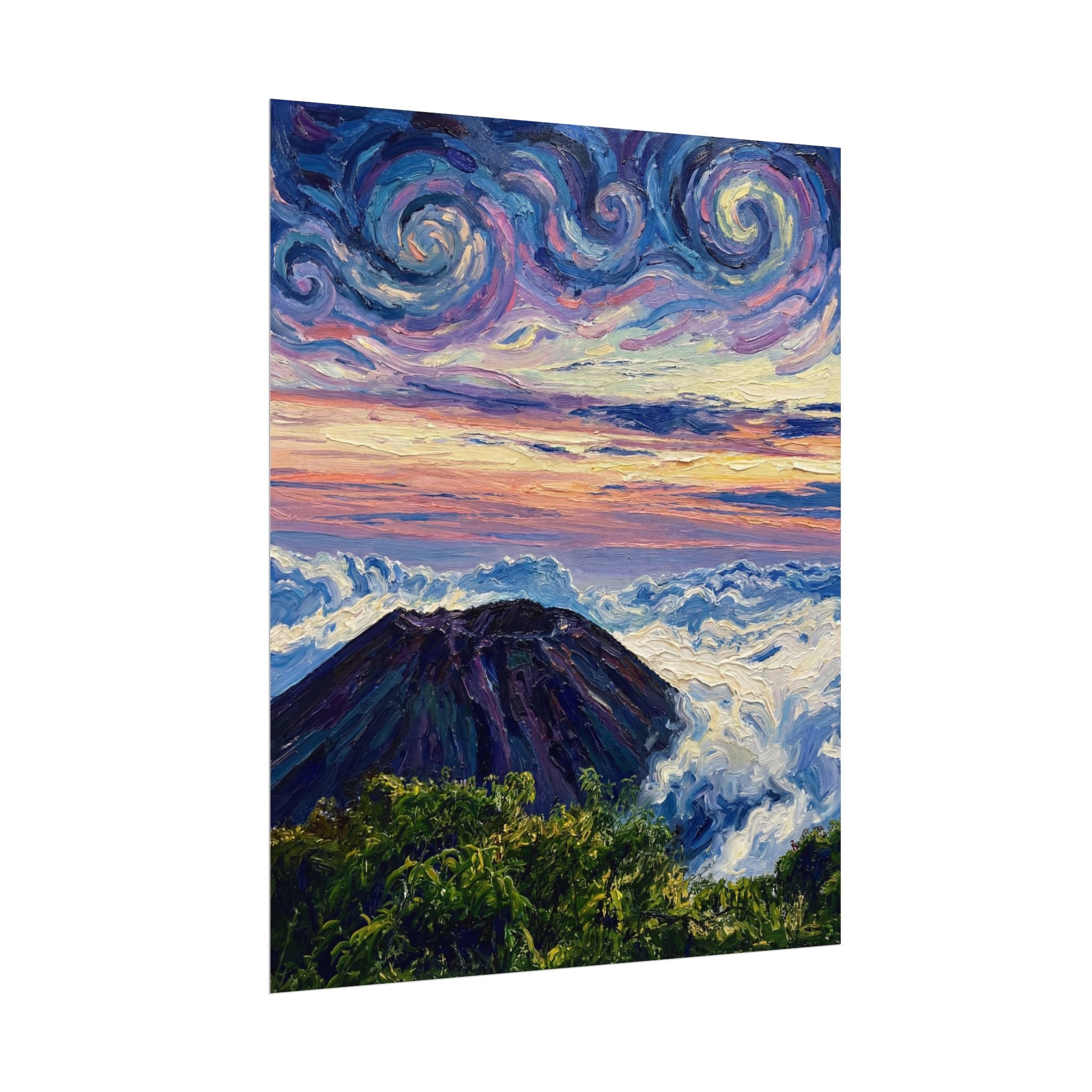 "Encima del Mundo" Volcán de Izalco Above the Clouds — Print Only