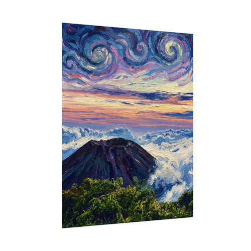"Encima del Mundo" Volcán de Izalco Above the Clouds — Print Only