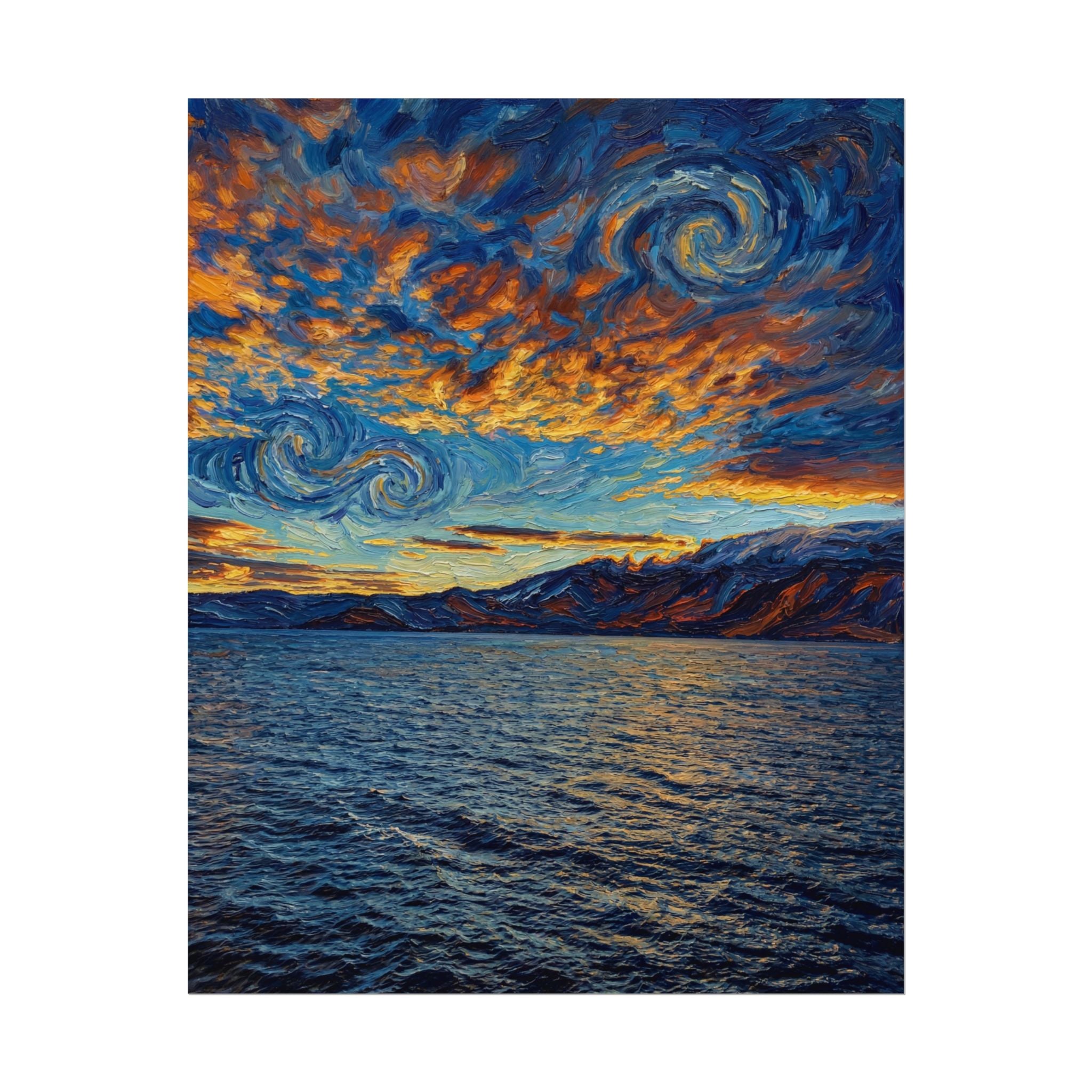 "El Lago Que No Se Olvida" Lago de Coatepeque Sunset — Print Only