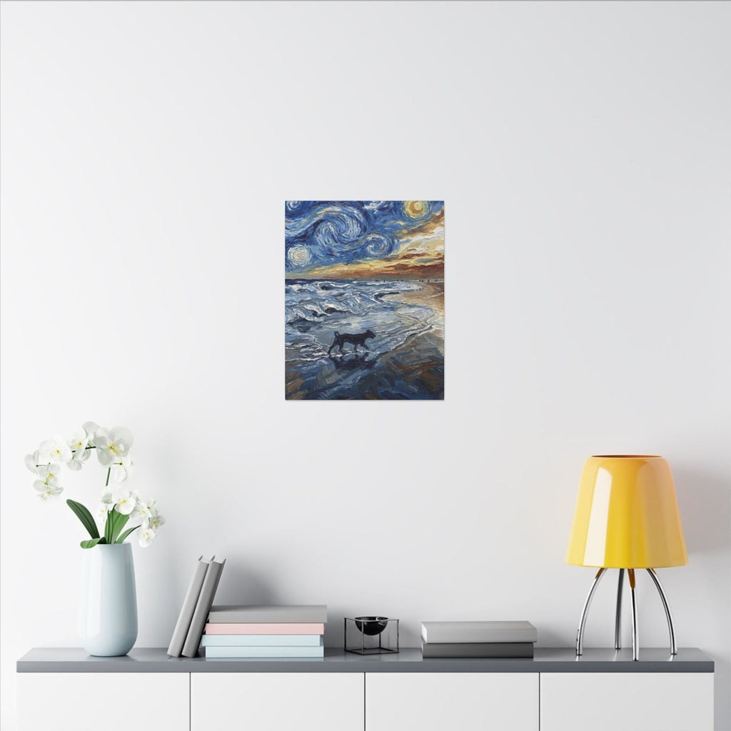 Gallery 4: El Cuco Beach, San Miguel — Canvas 16x20—El Salvador fine art print, Memora.