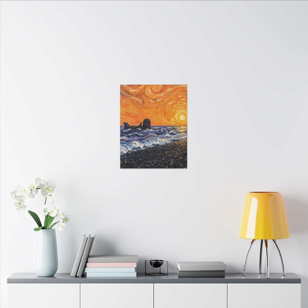 Gallery 4: El Último Sol de El Tunco—El Salvador fine art print, Memora.