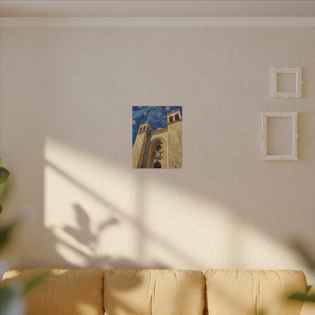 Gallery 3: La Catedral Bajo las Estrellas—El Salvador fine art print, Memora.