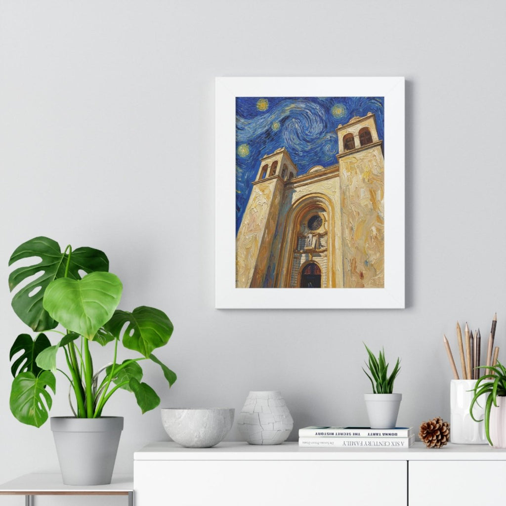 Gallery 4: La Catedral Bajo las Estrellas—El Salvador fine art print, Memora.