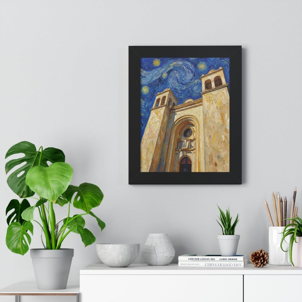 Gallery 3: La Catedral Bajo las Estrellas—El Salvador fine art print, Memora.