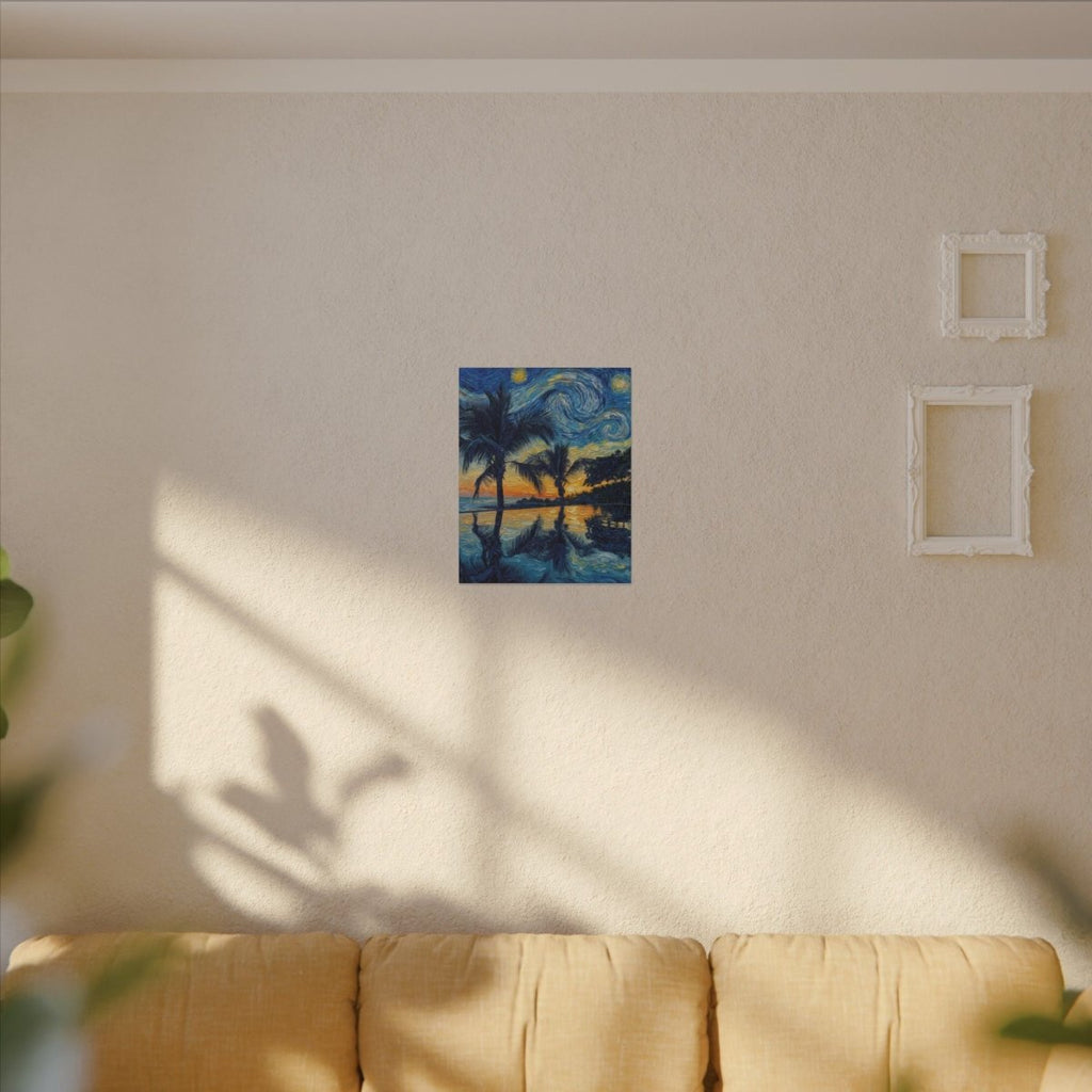 Gallery 3: La Noche Que El Zonte Se Volvió Eterno—El Salvador fine art print, Memora.