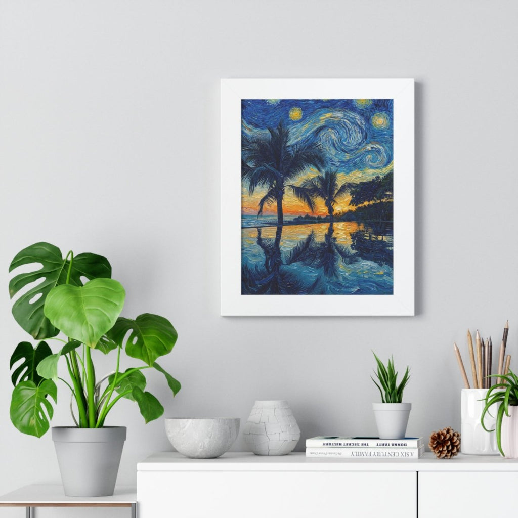 Gallery 4: La Noche Que El Zonte Se Volvió Eterno—El Salvador fine art print, Memora.