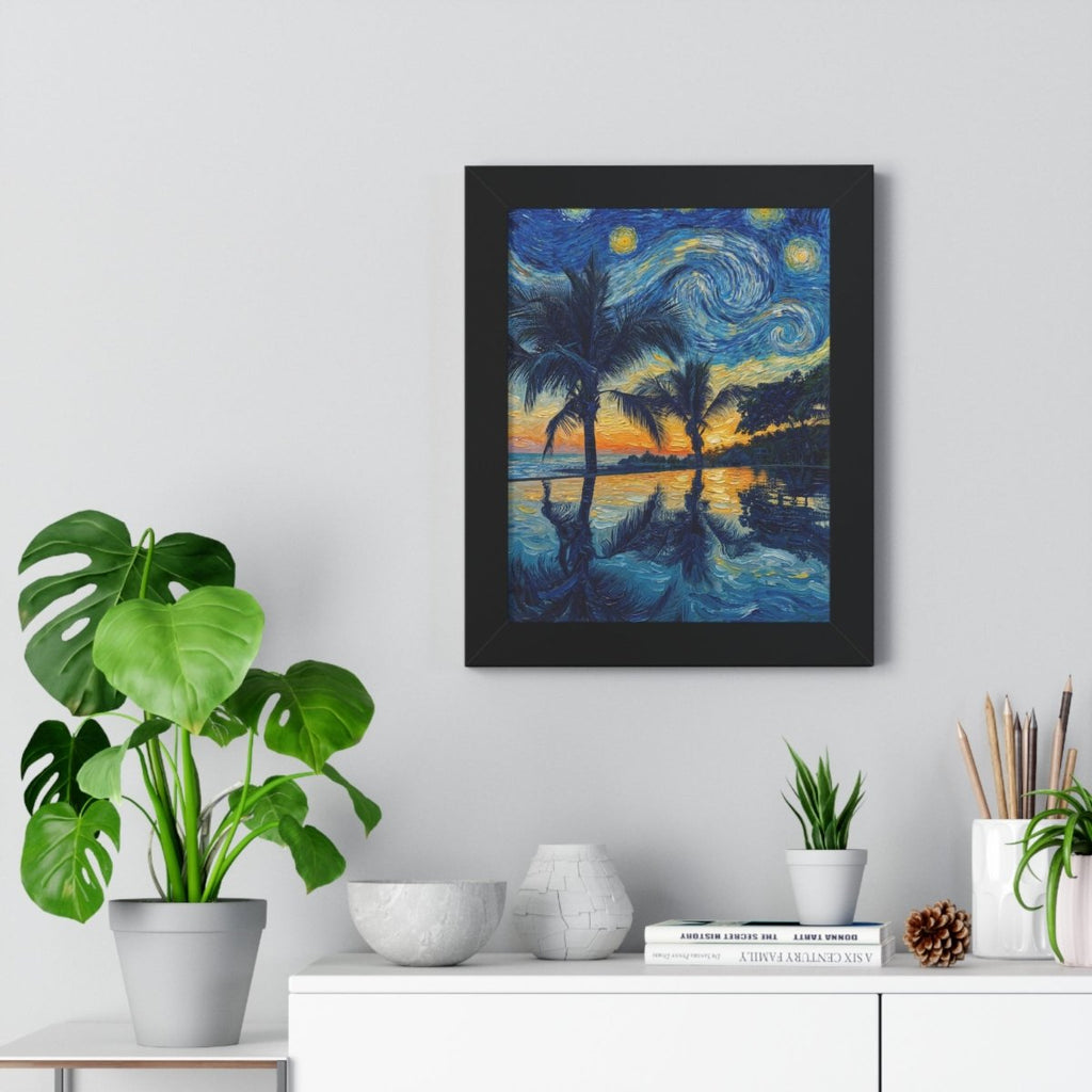 Gallery 3: La Noche Que El Zonte Se Volvió Eterno—El Salvador fine art print, Memora.